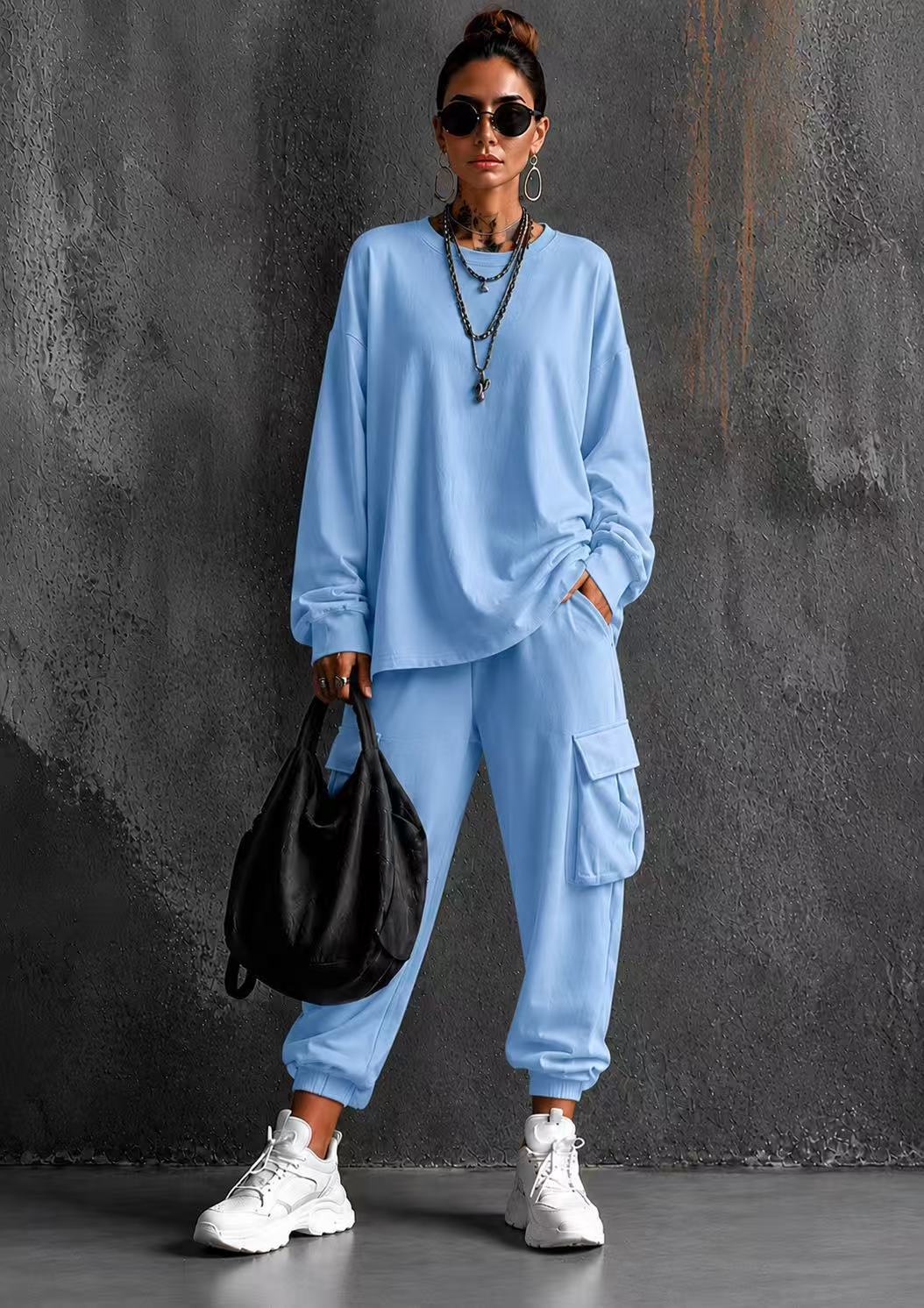 Camille Crop Knit Set, view 11