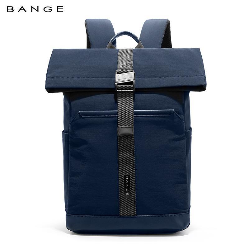 Lightweight Waterproof Laptop Backpack - back straps detail