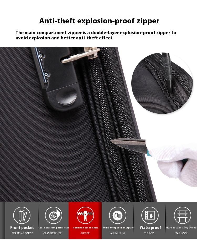 Ledger Oxford Cloth Business Suitcase, 18in — Undefyning Lynes (3 of 6)