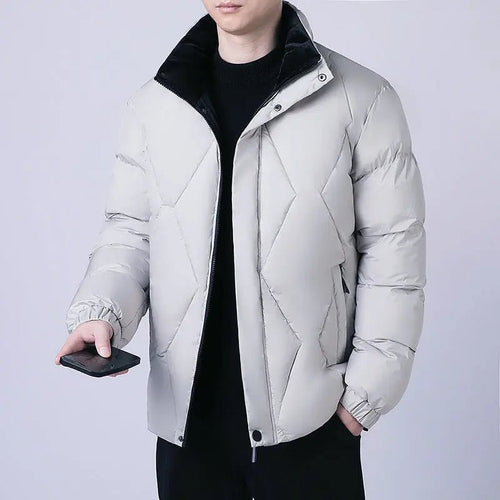 Blackout Puffer — Men's Thickened Cotton-Padded Insulated Hooded Jacket - Undefyning Lynes