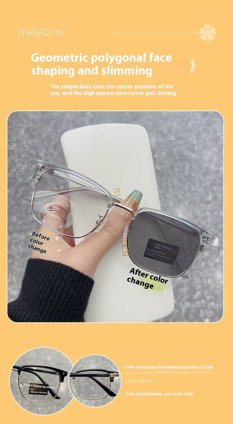 Blue Light Blocking Glasses — Minimalist Clear Lens Frames - Undefyning Lynes