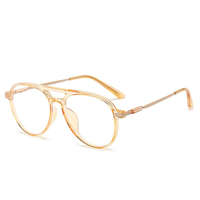 Blue Light Blocking Myopia Glasses — Double Beam Frame for Nearsighted Wear - Undefyning Lynes