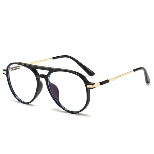 Blue Light Blocking Myopia Glasses — Double Beam Frame for Nearsighted Wear - Undefyning Lynes