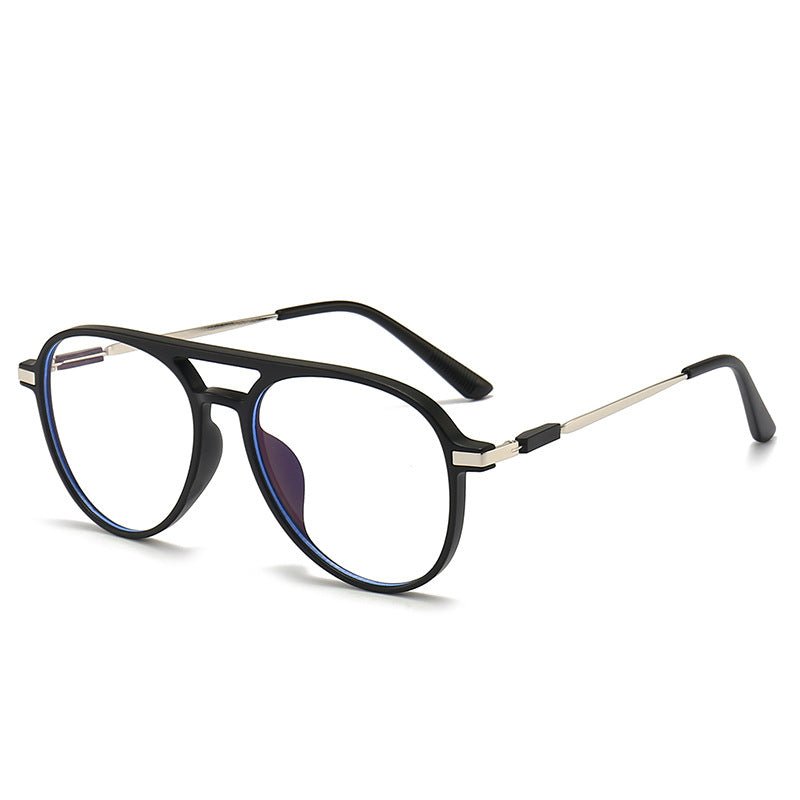 Blue Light Blocking Myopia Glasses — Double Beam Frame for Nearsighted Wear - Undefyning Lynes