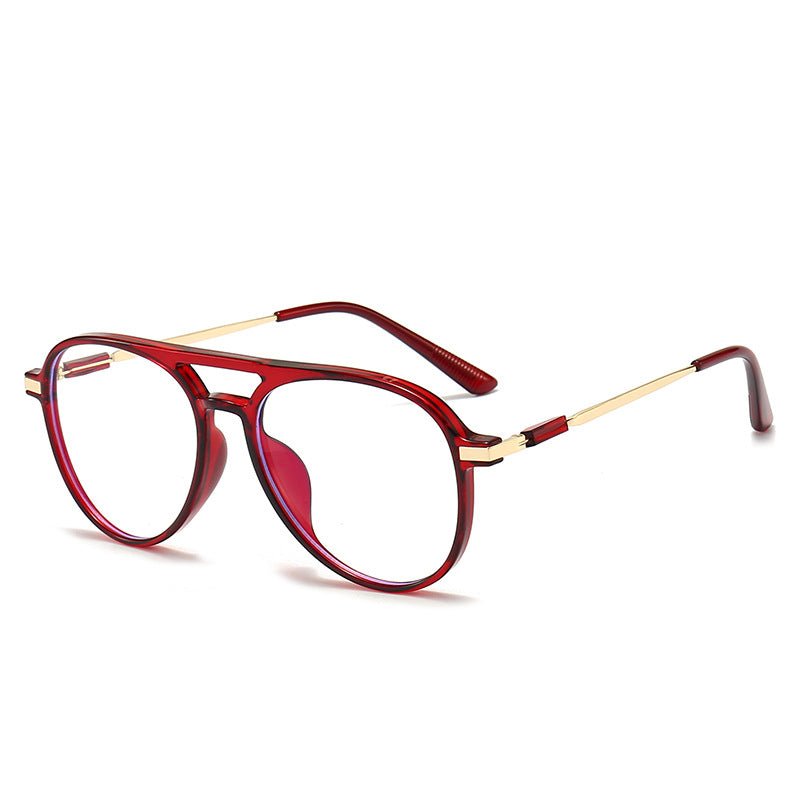 Blue Light Blocking Myopia Glasses — Double Beam Frame for Nearsighted Wear - Undefyning Lynes