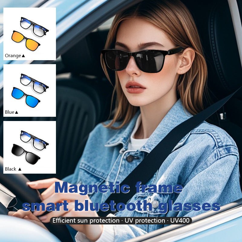 Bluetooth Smart Glasses — Blue-Light Blocking Polarized Lenses in 3 Colors - Undefyning Lynes