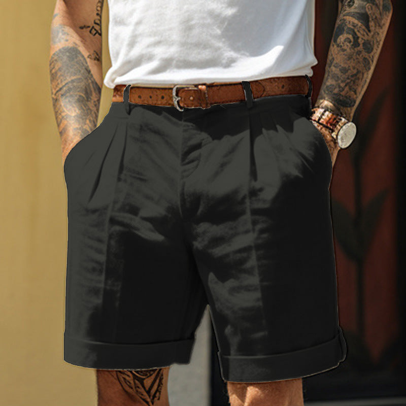Linen Chino Short — side view — Undefyning Lynes (5 of 10)