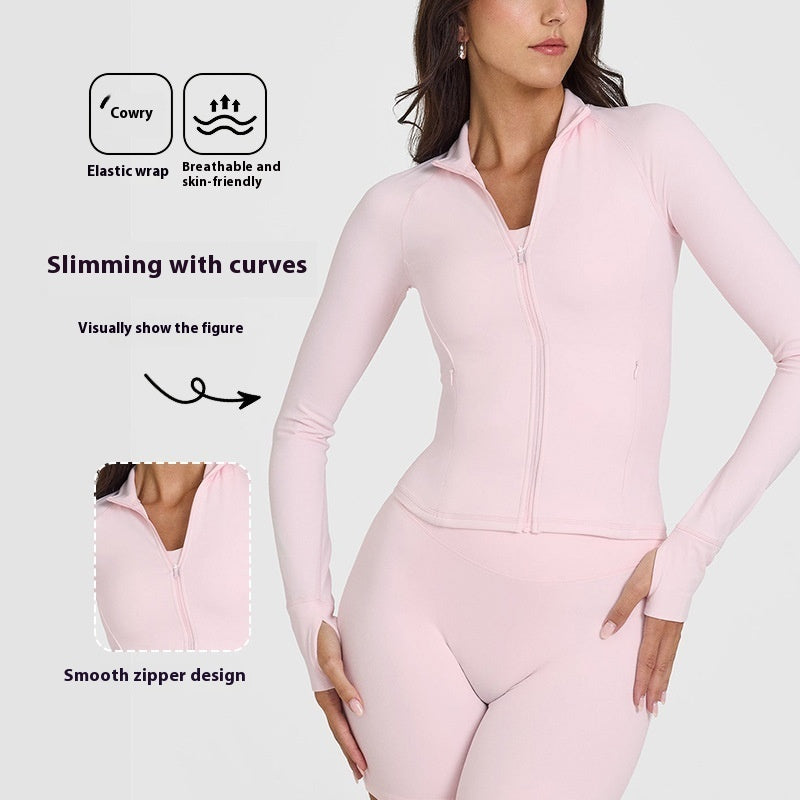 Arc Stand-Collar Active Jacket, view 1