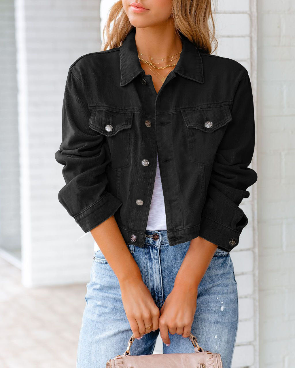 Crosswalk Denim Jacket - view 3