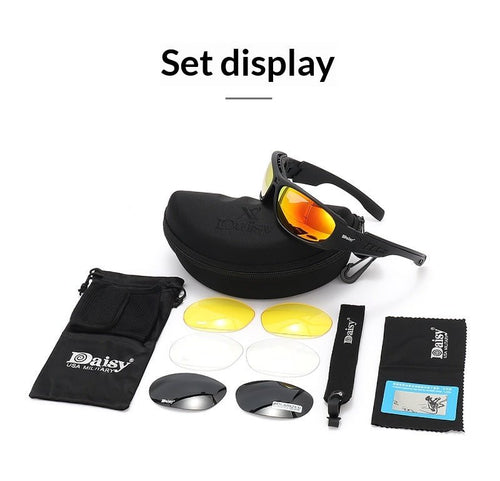 C6 Tactical Goggles For Shooting And Outdoor Sports - Undefyning Lynes