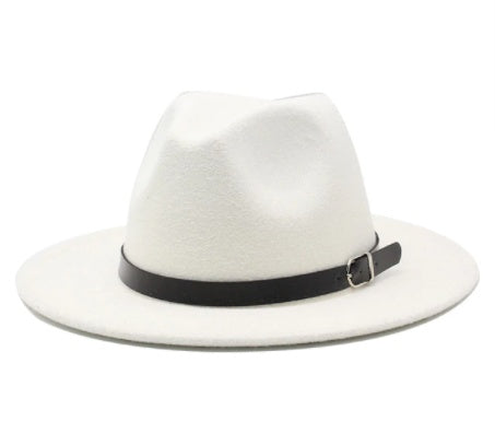 Wool Felt Trilby Hat - side profile