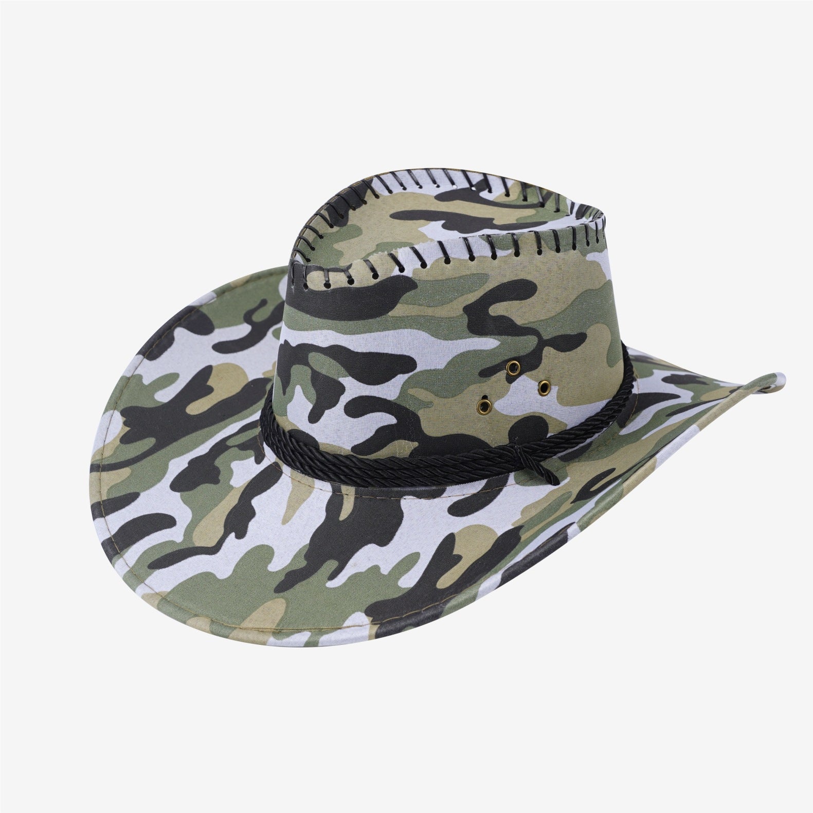 Wide-Brim Western Felt Hat — outdoor lifestyle shot