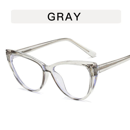 Cat Eye Blue Light Blocking Glasses — Flat Bottom Frame with Feminine Edge - Undefyning Lynes