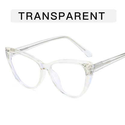 Cat Eye Blue Light Blocking Glasses — Flat Bottom Frame with Feminine Edge - Undefyning Lynes