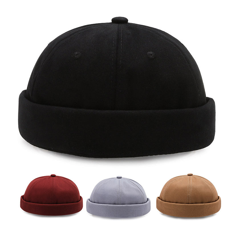 Brimless Dome Cap - fabric close-up