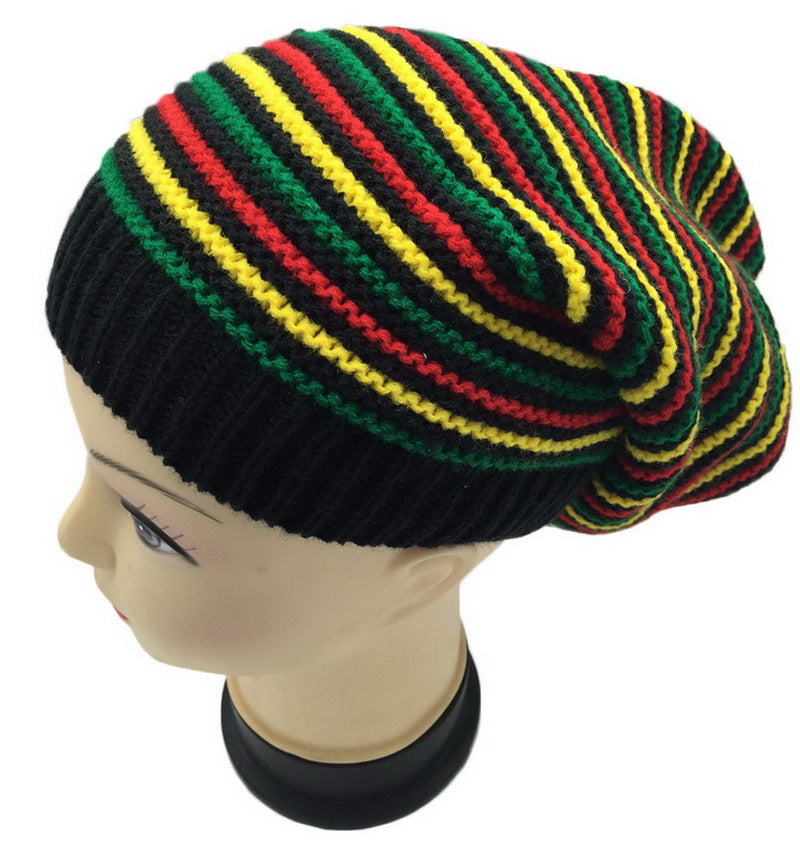 Hexagon-Knit Street Beanie - color options
