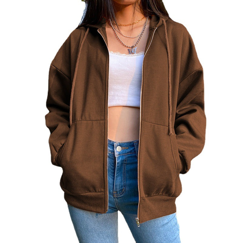 Cove Relaxed Zip-Up Jacket, view 9