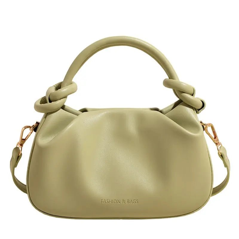 Cloud Pleated Crossbody: The Effortless Minimalist Essential - Undefyning Lynes