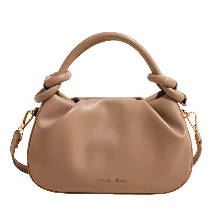 Cloud Pleated Crossbody: The Effortless Minimalist Essential - Undefyning Lynes