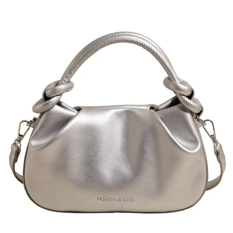 Cloud Pleated Crossbody: The Effortless Minimalist Essential - Undefyning Lynes