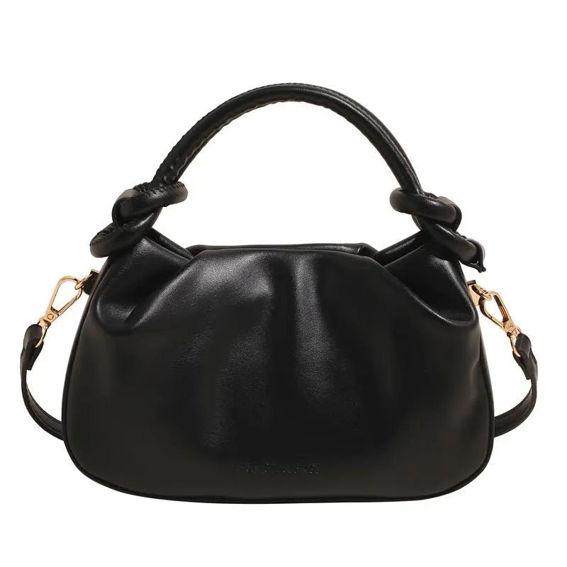 Cloud Pleated Crossbody: The Effortless Minimalist Essential - Undefyning Lynes