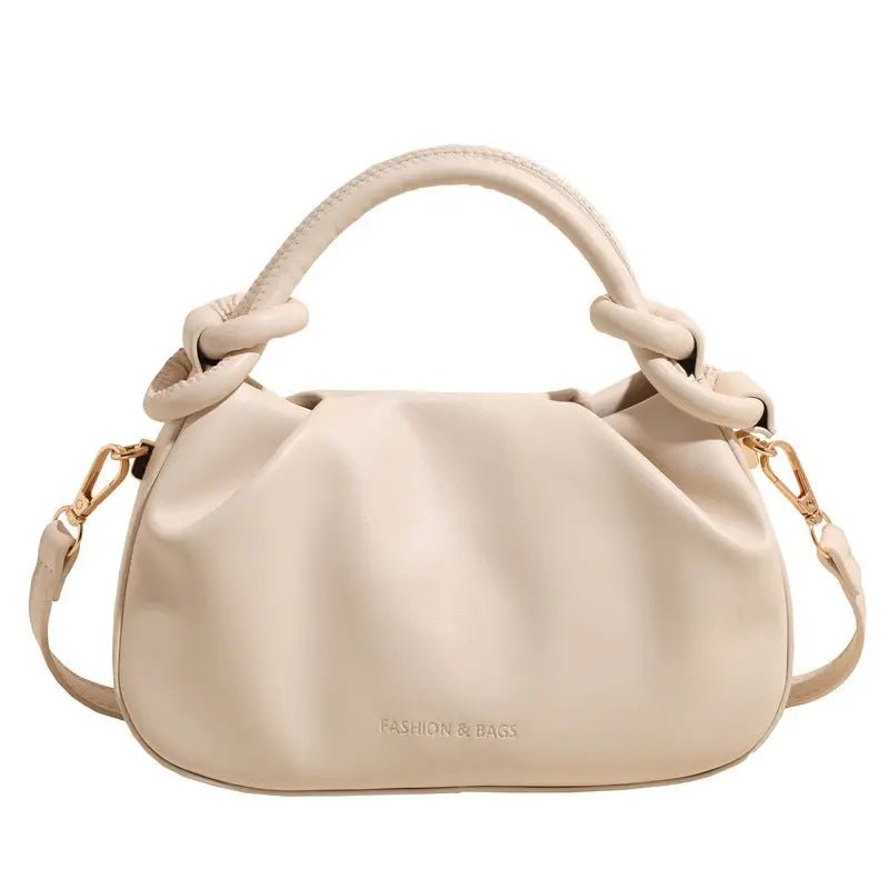 Cloud Pleated Crossbody: The Effortless Minimalist Essential - Undefyning Lynes