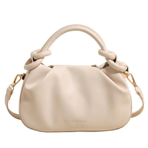 Cloud Pleated Crossbody: The Effortless Minimalist Essential - Undefyning Lynes