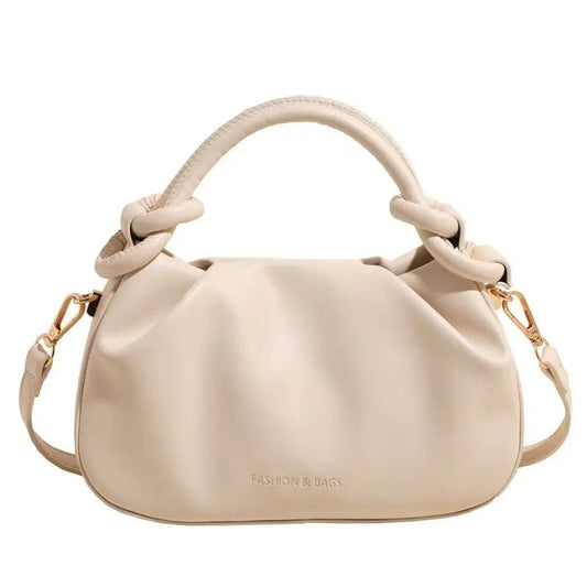 Cloud Pleated Crossbody: The Effortless Minimalist Essential - Undefyning Lynes