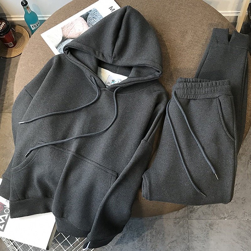 Cloud-Soft Fleece Lounge Set – Women's Cozy Two-Piece Sporty Loungewear - Undefyning Lynes