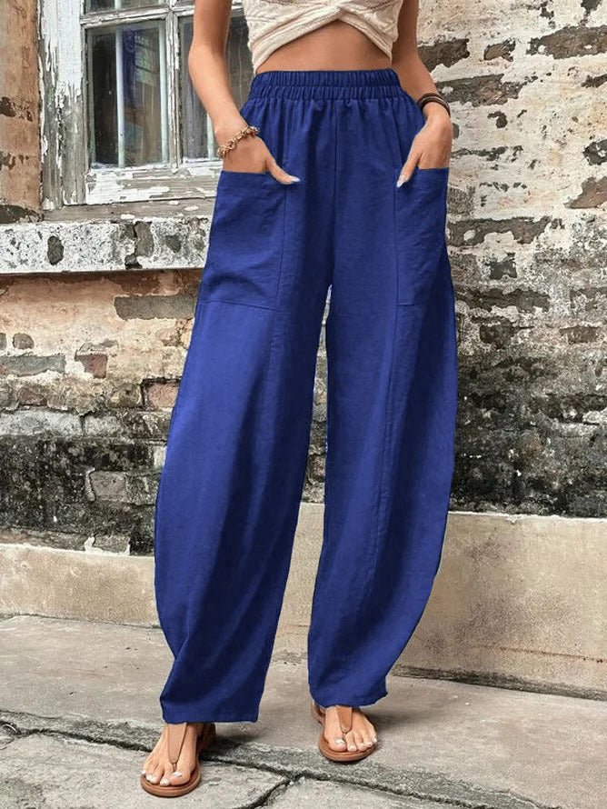 Cloud-Soft High-Waisted Harem Pants: The Ultimate All-Day Comfort Essential - Undefyning Lynes