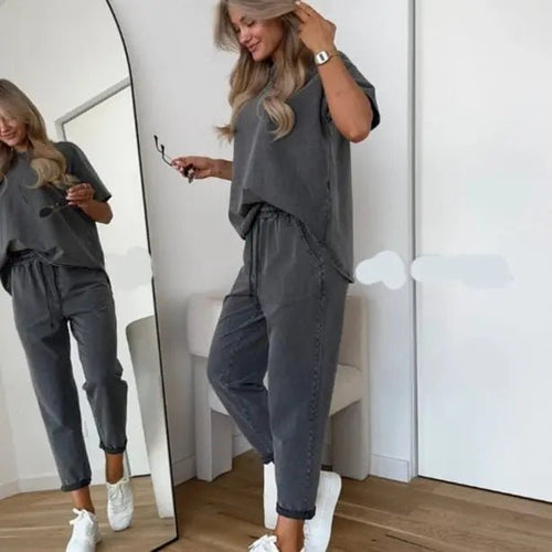 Cloud-Soft Lambswool Lounge Set – Effortless Cozy Elegance - Undefyning Lynes