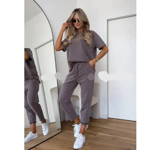 Cloud-Soft Lambswool Lounge Set – Effortless Cozy Elegance - Undefyning Lynes