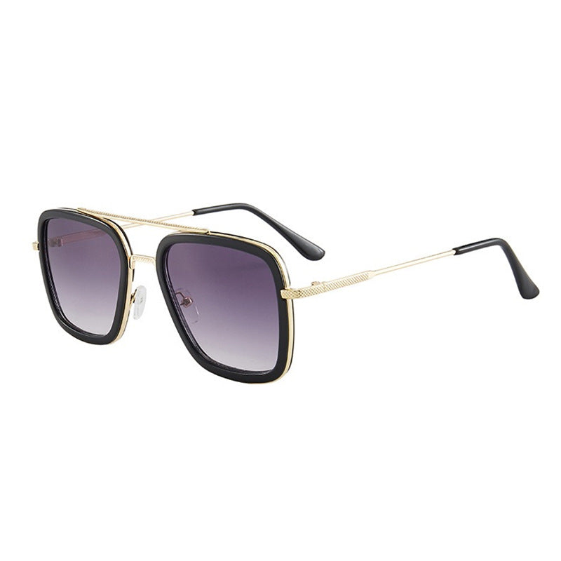 Two-Tone Square Sunglasses, colorway 5