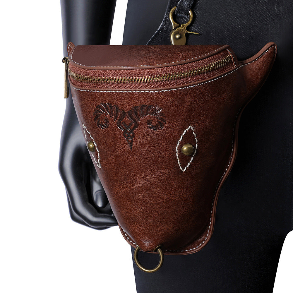 Viking Belt Wallet — interior compartments — Undefyning Lynes (4 of 6)