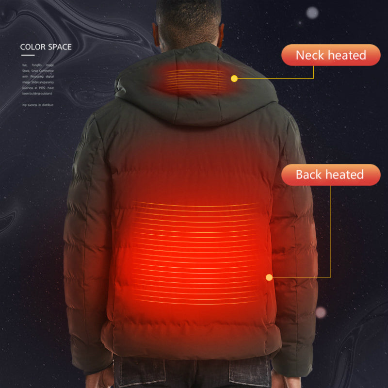 Ember USB Heated Jacket - USB heating port detail