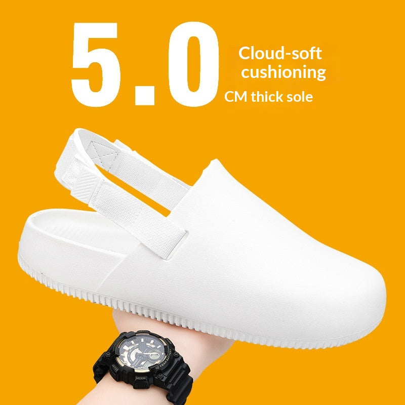 Undefyning Lynes men's casual summer slippers with open-toe design and comfortable fabric, ideal for relaxed indoor and outdoor wear.