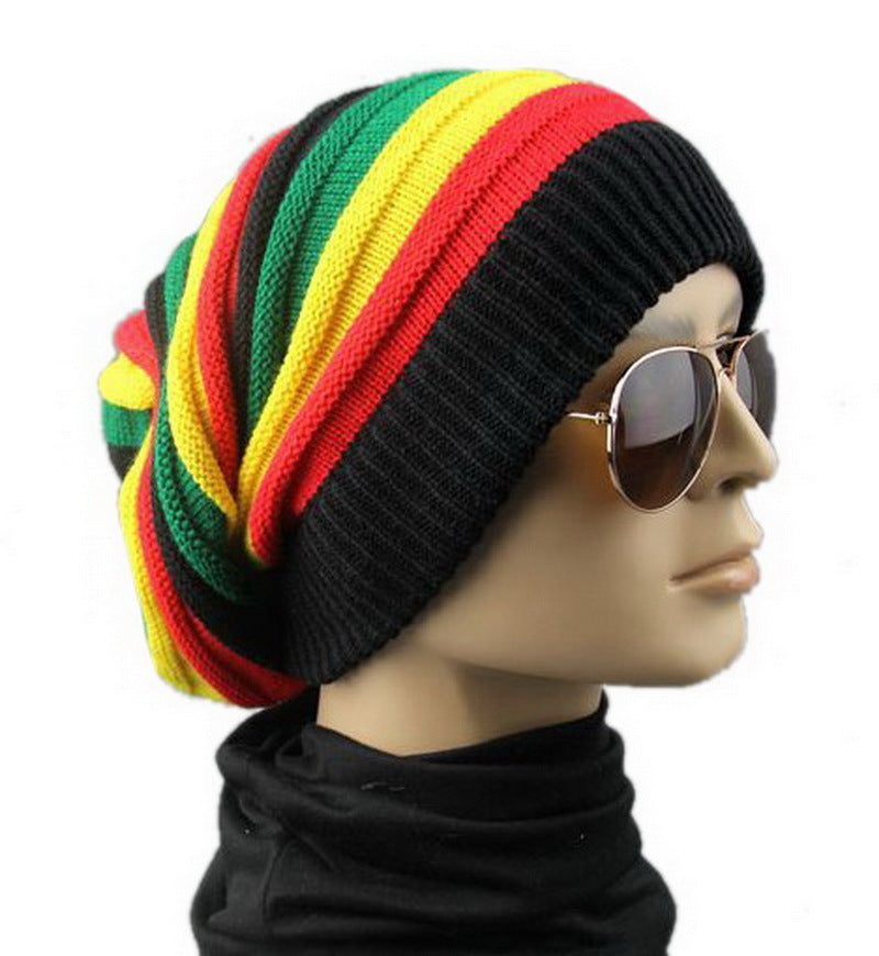 Hexagon-Knit Street Beanie, additional color