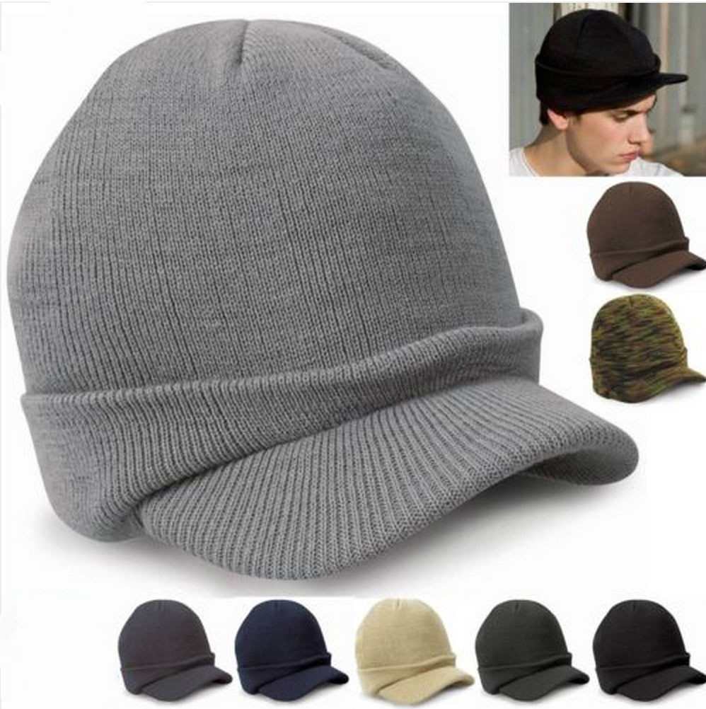 Contemporary Men's Cold-Weather Hat