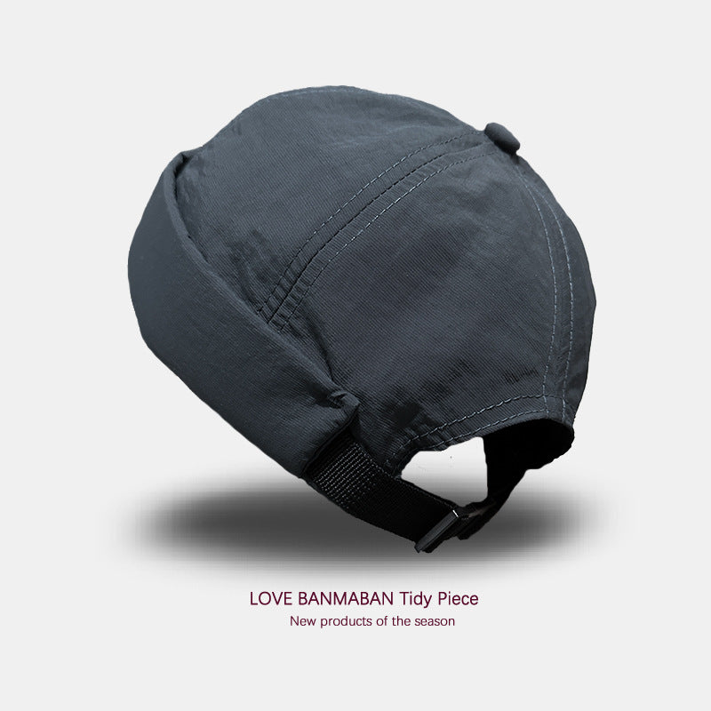 Quick-Dry Breathable Dome Cap — fabric texture detail