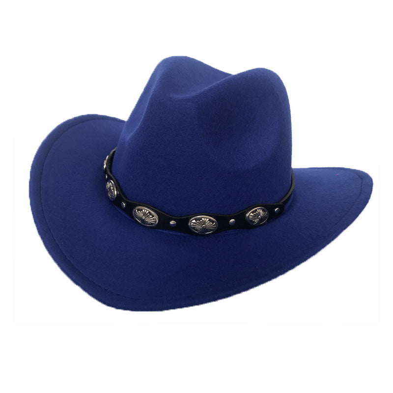 Bell-Crown Western Hat in brown