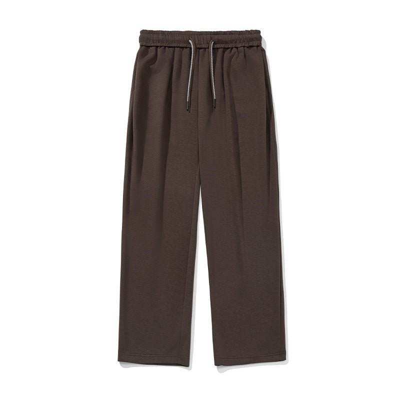 Draped Casual Long Pants With Double Drawstrings - Undefyning Lynes