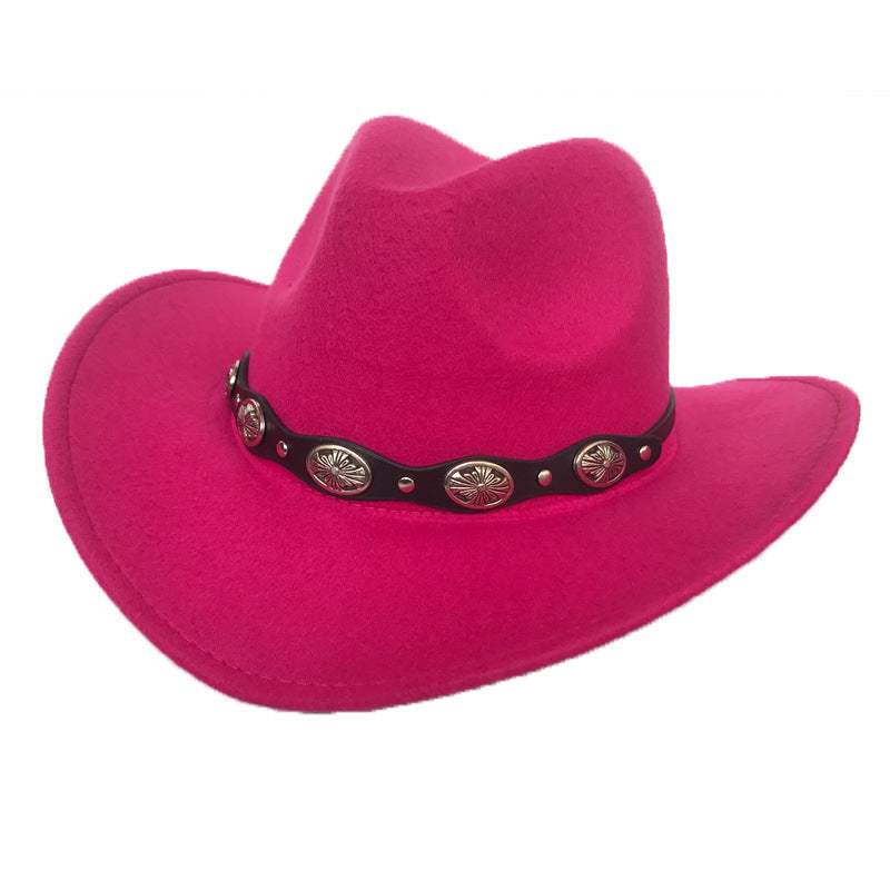 Bell-Crown Western Hat - styled look, side
