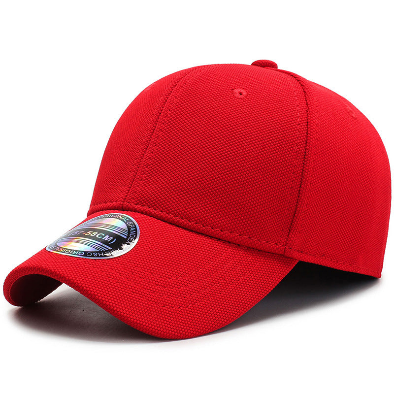 Fitted Stretch Baseball Cap - front view