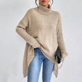Loose Knit Turtleneck Sweater — colorway options — Undefyning Lynes (8 of 9)