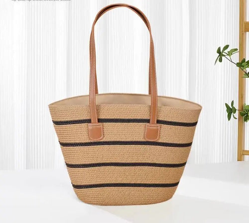 Effortless Chic: The Everyday Straw Tote for Your Coastal-Inspired Wardrobe - Undefyning Lynes