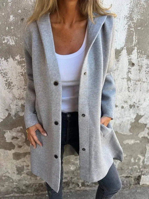 Effortless Comfort Hooded Cardigan - Your New Favorite Layering Essential - Undefyning Lynes