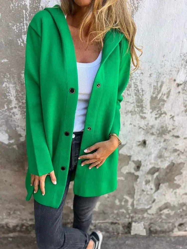 Effortless Comfort Hooded Cardigan - Your New Favorite Layering Essential - Undefyning Lynes