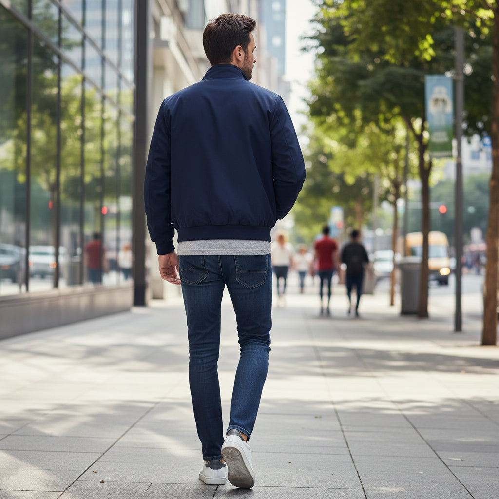 Essential Jacket — Men's Lightweight Relaxed Fit Spring Coat - Undefyning Lynes