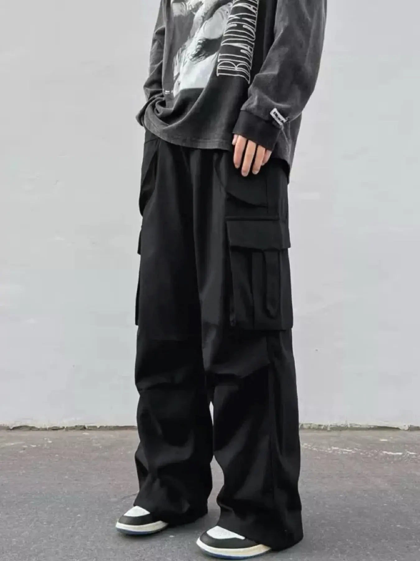 Essential Mid-Rise Wide-Leg Parachute Trousers - Effortless Style & Comfort - Undefyning Lynes