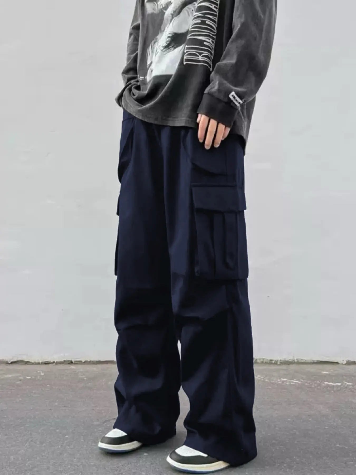 Essential Mid-Rise Wide-Leg Parachute Trousers - Effortless Style & Comfort - Undefyning Lynes